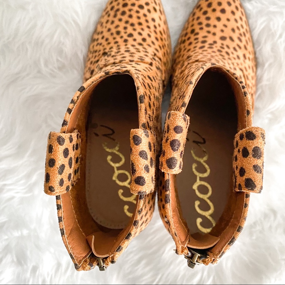 NWOT Boutique Leopard Booties - Picture 5 of 8
